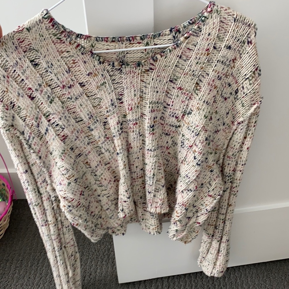 Americas sweater cropped